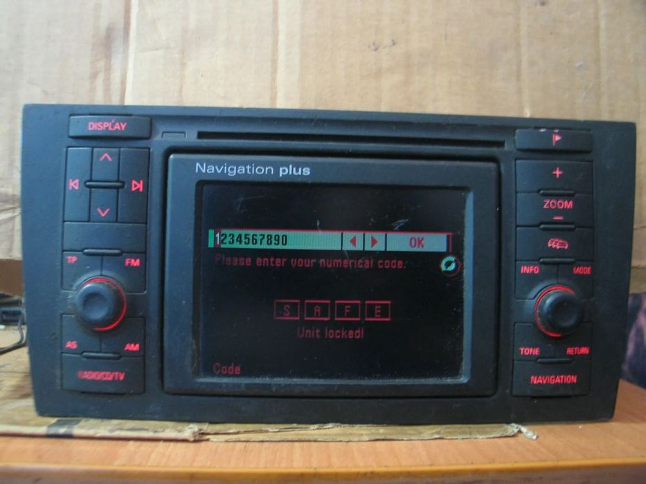 radio radioodtwarzacz nawigacja navi plus audi a6 c5 4b0035192k
