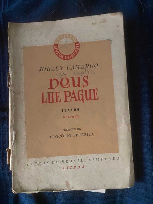 livro deus lhe pague de joracy camargo
