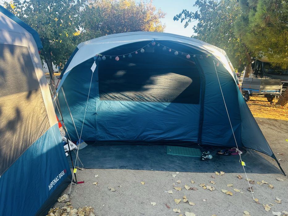 Tenda de Campismo 5 lugares 2 quartos, Fresh & Black, Arpenaz 5.2