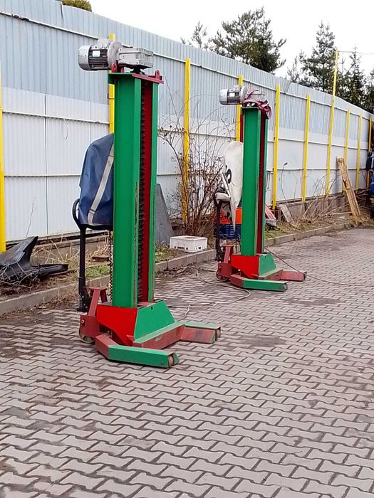Podnośniki kolumnowe śrubowe do podnoszenia ciężarówek 24 tony