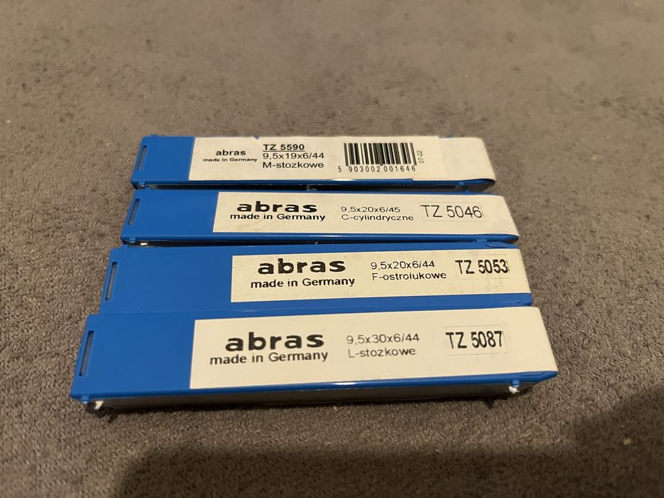Frezy Abras różne rodzaje