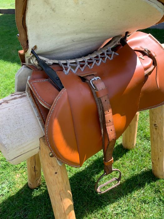 Sprzedam siodło skórzane + kantar gratis