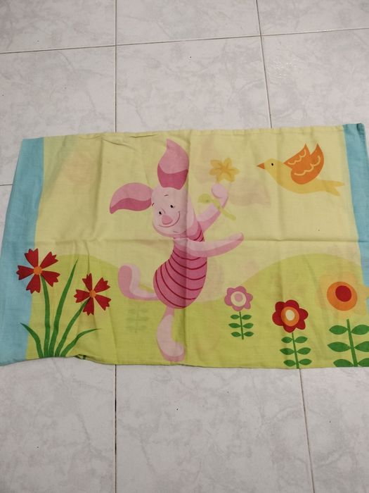 Capa de edredão e fronha do Pooh