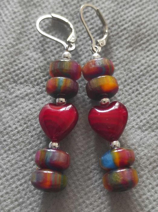 Śliczne kolczyki wiszące