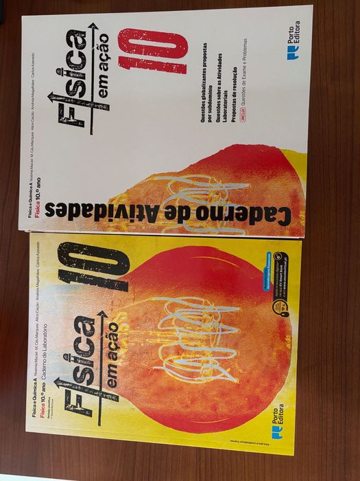 Caderno de Atividades de Fisica 10 ano: Fisica em Ação.