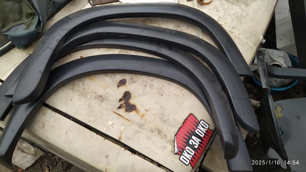 ВАЗ 2101-2106 дополнітельние арки обвеси на курила перед и зад.