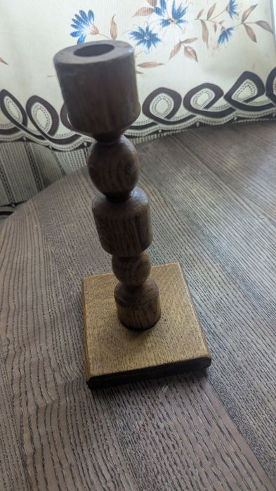 Підсвічник дерев'яний