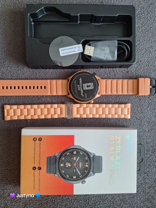 Nowy smartwatch + pasek - zeblaze btalk 3 pro