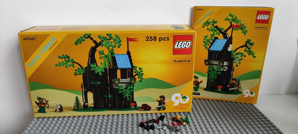 LEGO 40567 Forest Hideout Leśna Kryjówka 100% komplet + pudełko