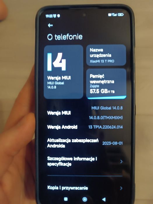 Smartfon Xiaomi Redmi 13 T PRO 1 TB