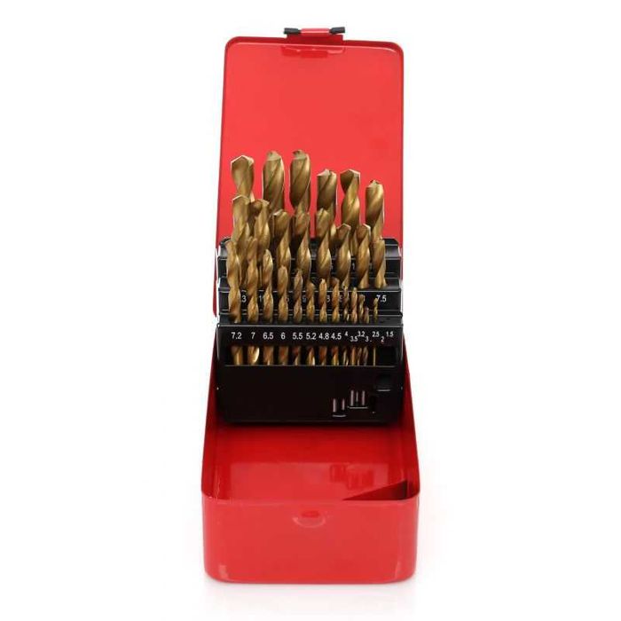 Wiertła do metalu 29szt KD10344