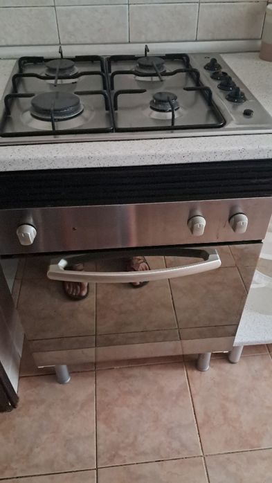 Placa e forno de cozinha