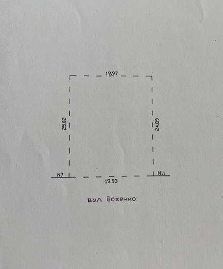 Земля (участок) 5 соток, ул. Хортицька. Район Гагарина и ЖК Дубинина