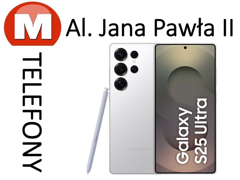 NOWY Samsung Galaxy S25 Ultra 512GB Silver White AL JANA PAWŁA