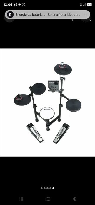 Bateria Clube 100 pouco usada