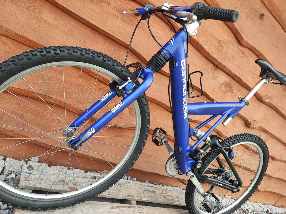 Rower górski Cannondale Super V1000 26" alu Shimano Deore XT LX Coda Mavic Magura Retro MTB