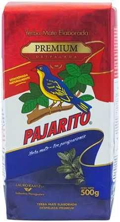 Yerba Mate Pajarito Premium Despalada 500g 0,5kg