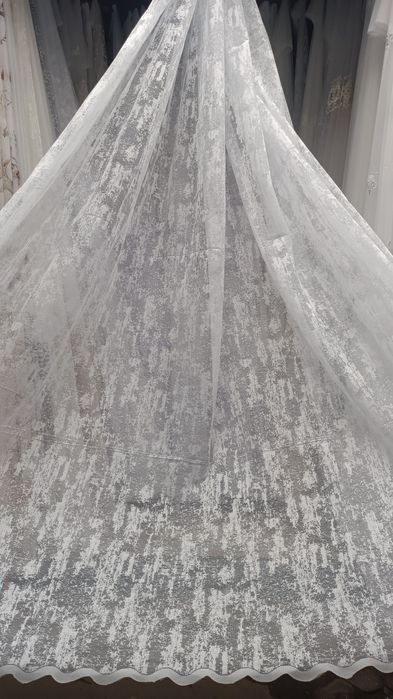 Тюль Мрамор,Сніг,Дощик