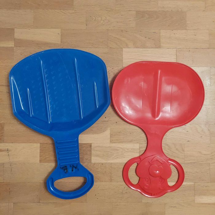 plastikowe ślizgi / jabłuszka - komplet