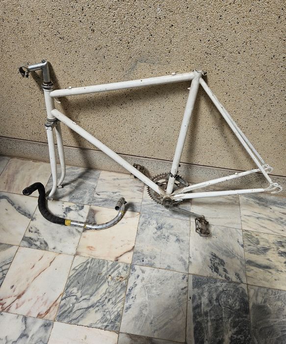 Quadro de bicicleta antiga