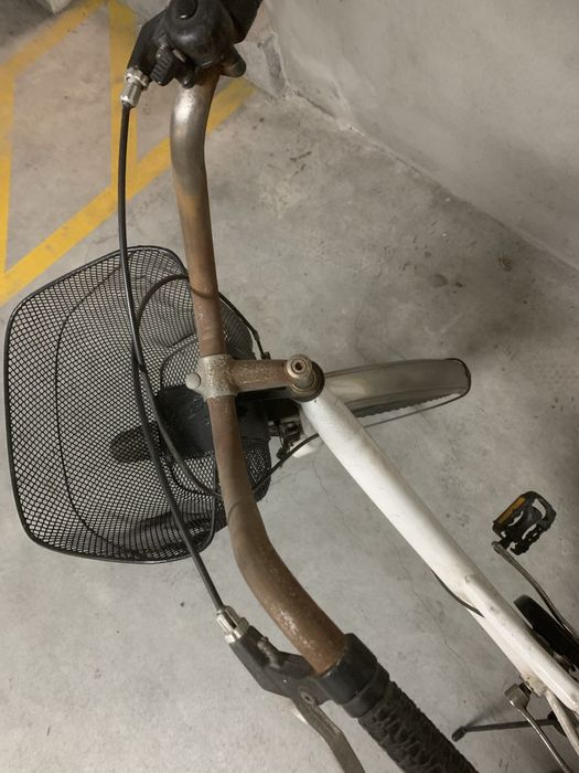 Vendo bicicleta com cesto