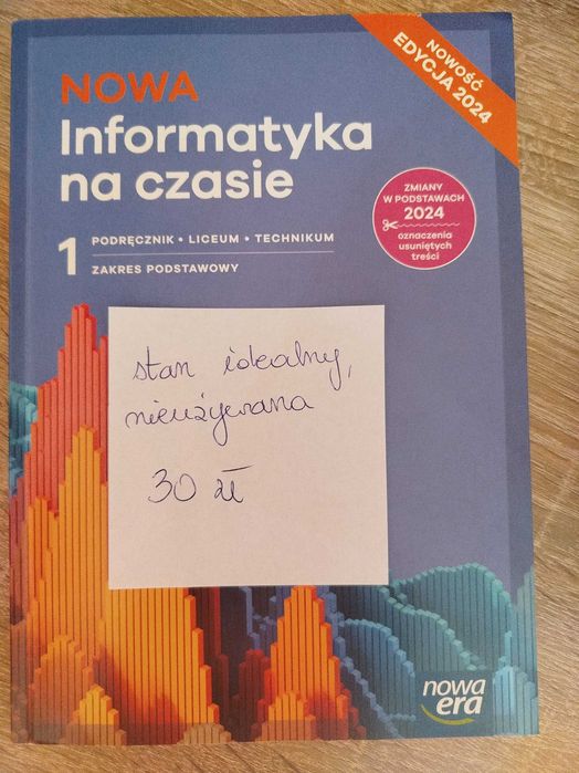 Informatyka, podręcznik klasa 1