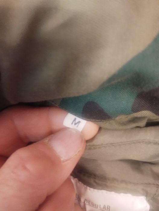 Kurtka wojskowa woodland m65