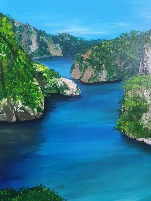 Картина на холсті. Подарунок. 50×85см.