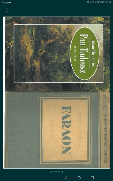 Zestaw publikacji różnych