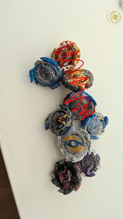 Набір Бейблейд Beyblade Burst:  дзиґ, пускачі