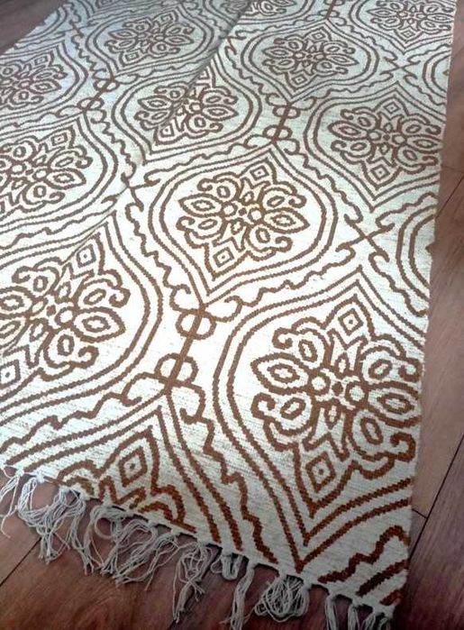 Dywan na taras balkon duży 180x120 cm dywanik zewnętrzny wewnętrzny