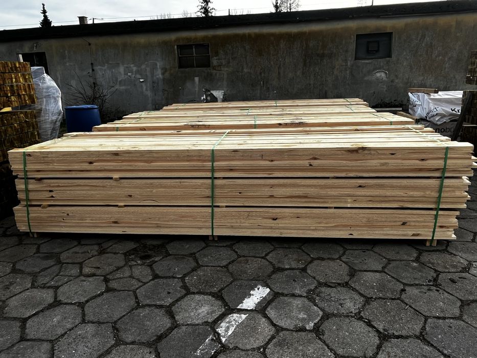 Deski sosnowe szalunkowe