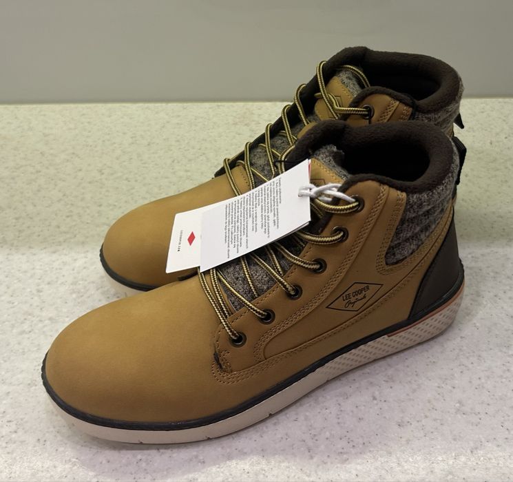 Buty Lee Cooper Męskie Półbuty Jasny Brąz rozmiar 42