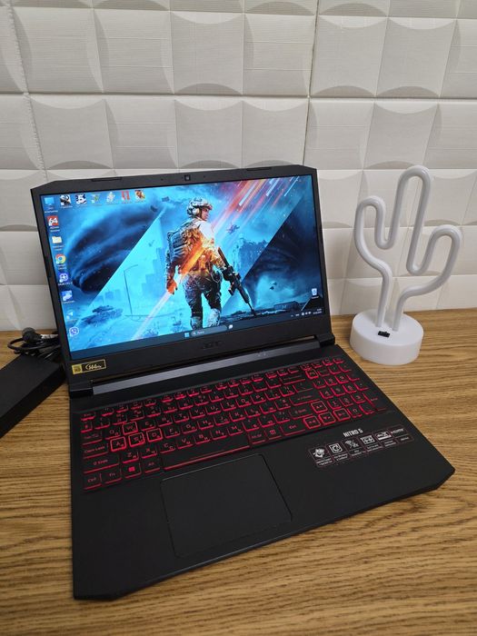 ТОП Геймерский ноутбук Acer Nitro 5 — i5‑gen11,16GB,SSD512GB,RTX3050Ti