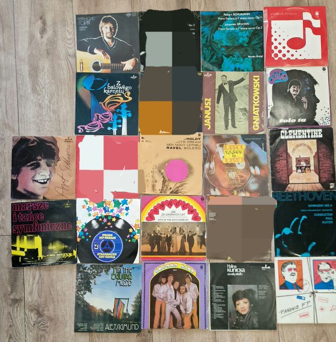 płyty winylowe 61 albumów