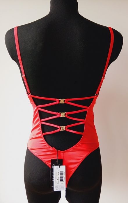 Body Guess czerwony,fuksja