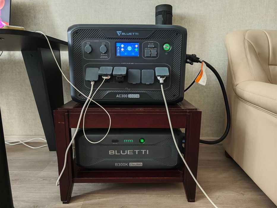 Зарядная станция BLUETTI AC300 + BATTERY B300K (ВОЗМОЖЕН ТОРГ)