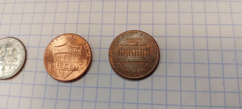 4 monety USA cent amerykański coins  każda inna