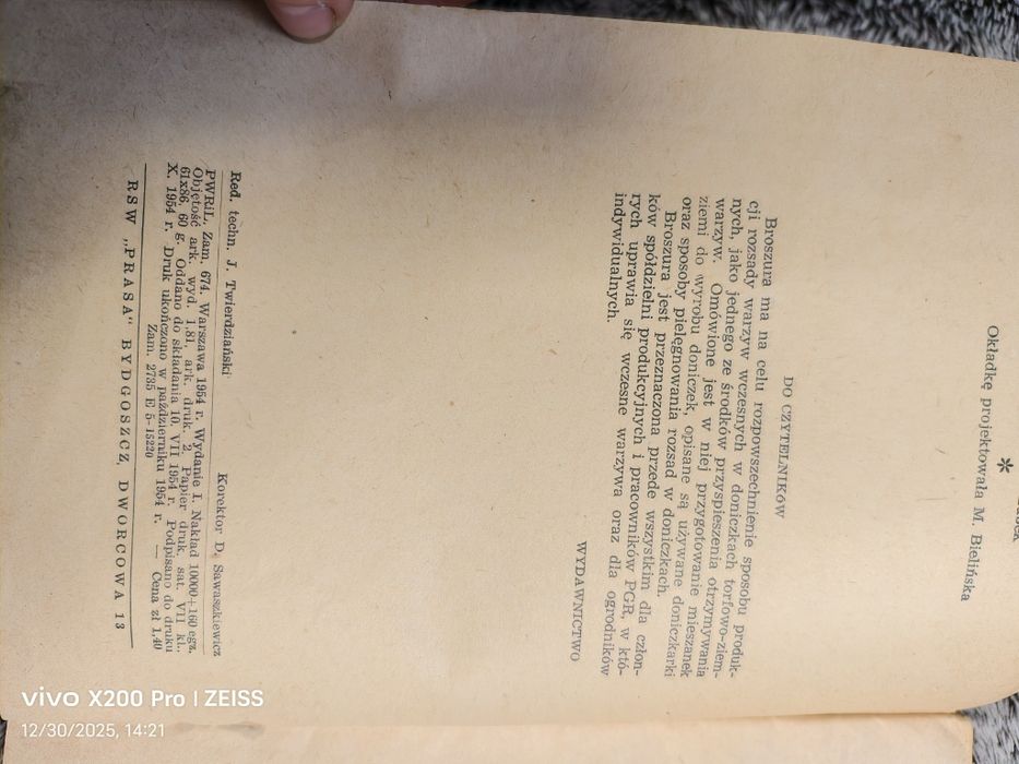 Produkcja rozsady warzyw w doniczkach - T. SkąPski