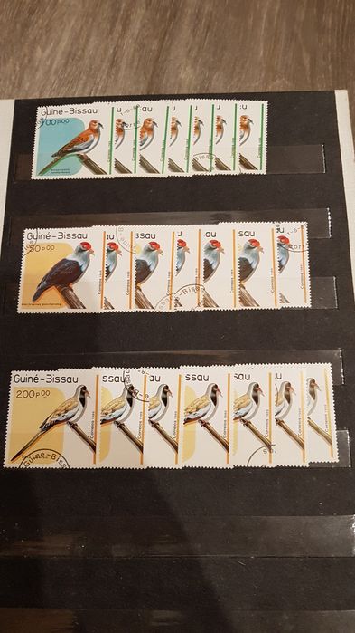 Znaczki Pocztowe cały świat głównie ptaki