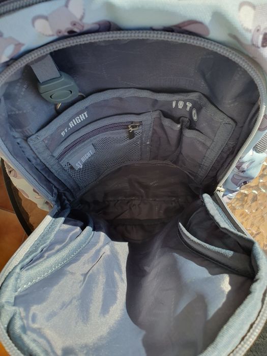 Plecak szkolny niebieski