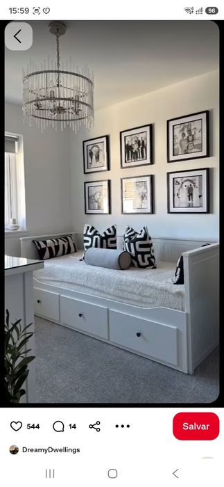 Cama hemnes ikea pode ser solteiro ou casal