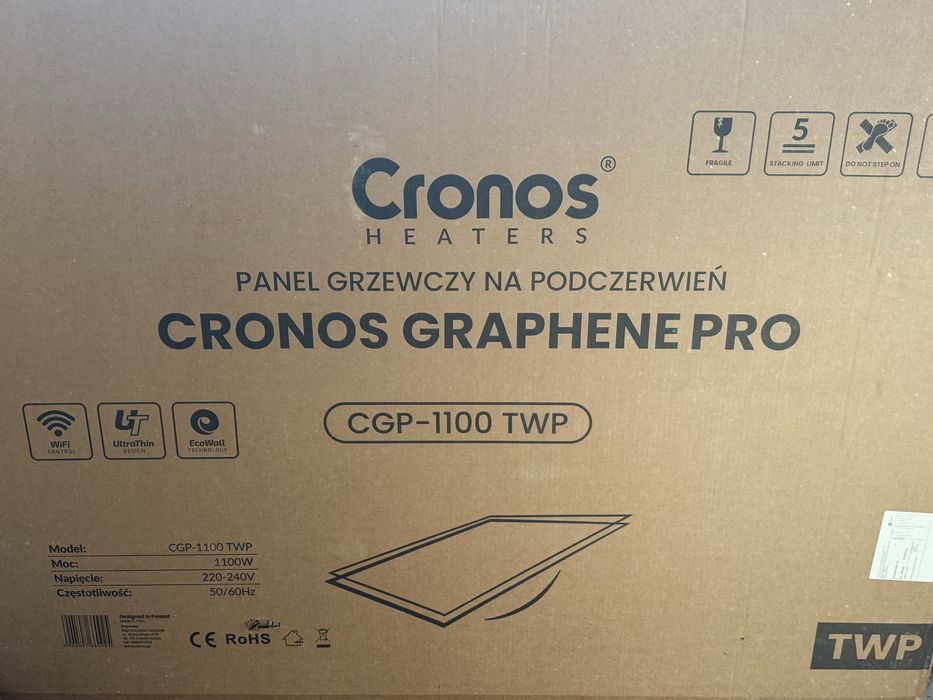 Panel grzewczy CRONOS GRAPHENE PRO CGP-1100 W