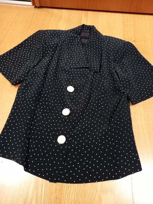 Vestido com jaqueta de cerimónia