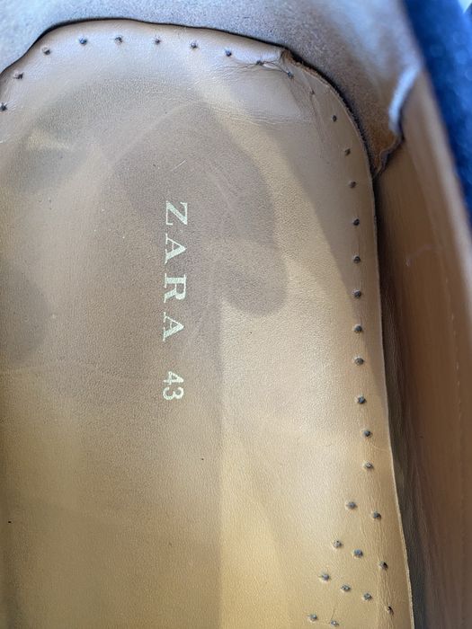 Mocassim em pele, ZARA