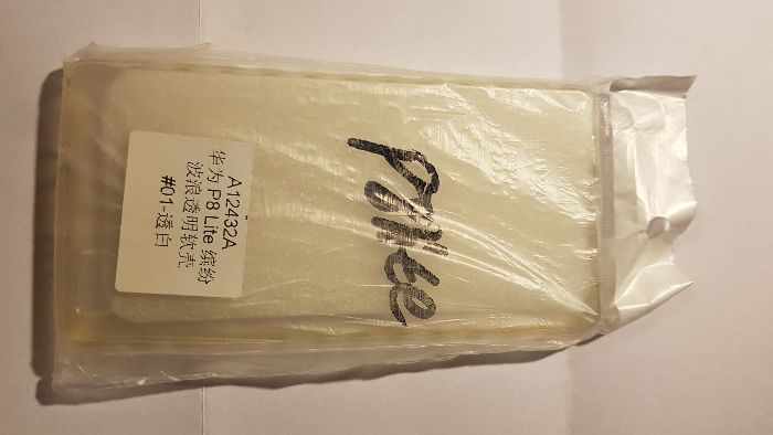 Capa silicone e película Huawei P8 Lite