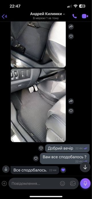 ШИКАРНІ! Ева коврики в машину Рено Меган 3 Єва килимки Renault Megane