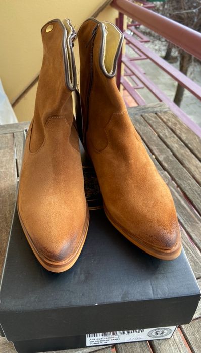 Botas a estrear de camurca da Huoashoes T. 38