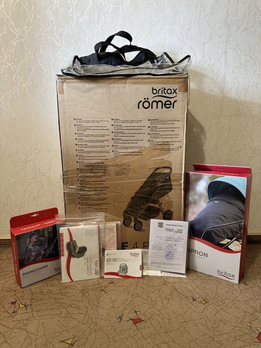 Коляска Britax B-Agile 4 Plus (2 в 1)+ Люлька