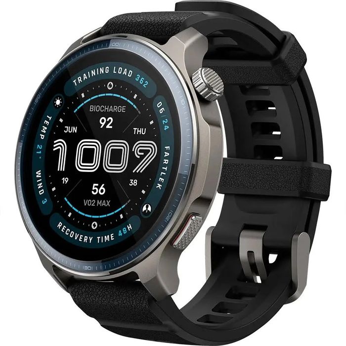 Smartwatch Amazfit Balance 2 47mm Czarny (Midnight Black)